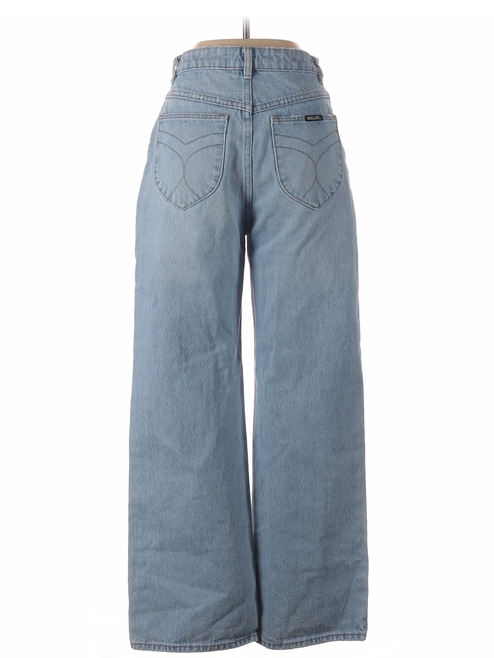 LIKE NEW! ROLLA'S Light Blue Wide-Leg Jeans